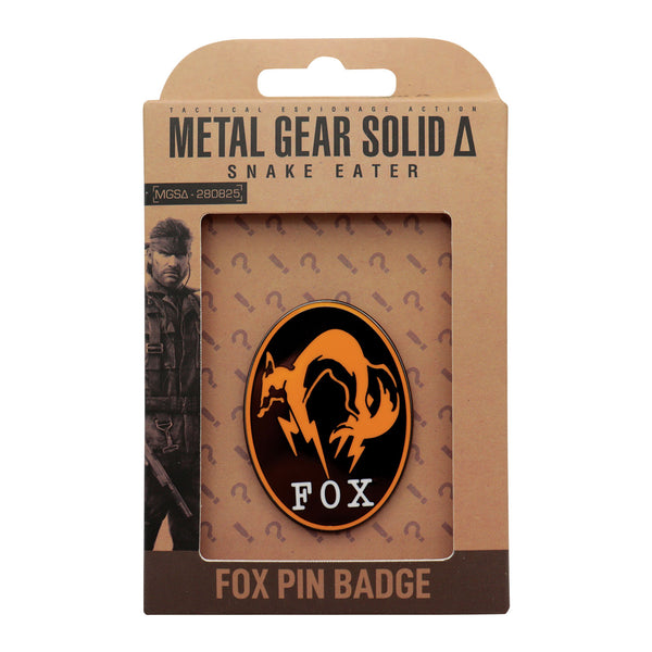 Metal Gear Solid Delta FOX Pin Badge