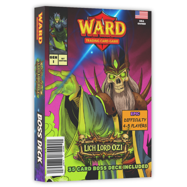 Ward Boss Battles Gen 2 Lich Lord Ozi Deck