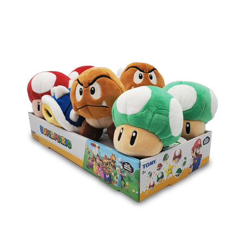 Super Mario Plush Countertop Display