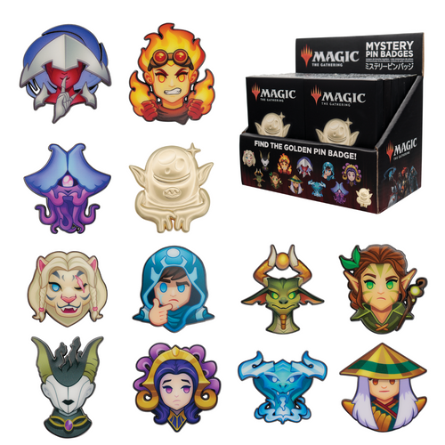 Magic: The Gathering Mystery Pin Badge Blind Boxes 12 Pack