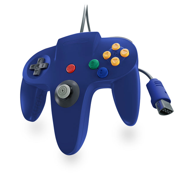 Nintendo 64 コントローラー PROTO64 Blue Wired Controller for Nintendo 64® – XYAB