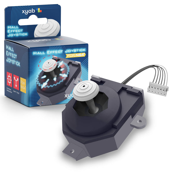 Hall Effect Joystick Assembly for Nintendo 64® Controllers – XYAB