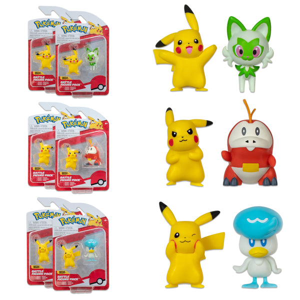 Pokémon Battle Figure Pack - 6 Pack