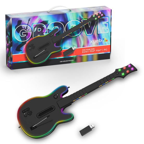 PS2牙狼 GROOVE Wireless Guitar Controller for PS3® / PS4® / PC – XYAB