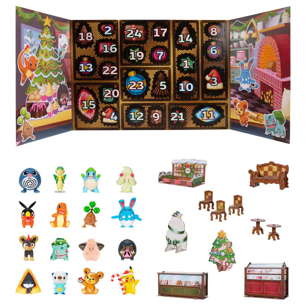 Pokémon Battle Figure 24 Pack Advent Calendar 2025 4 Pack
