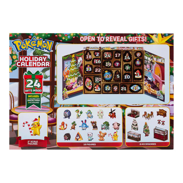 Pokémon Battle Figure 24 Pack Advent Calendar 2025 4 Pack