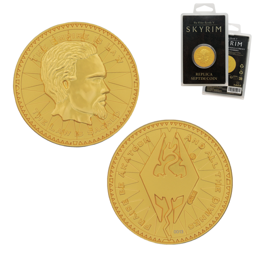 The Elder Scrolls Septim Coin - Misty Gold Edition