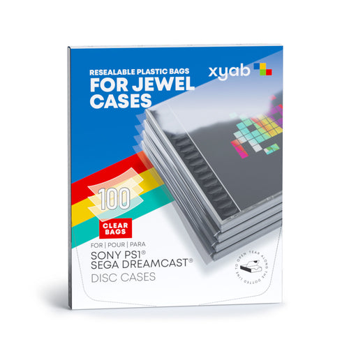 100 Pack Jewel Case Sleeves