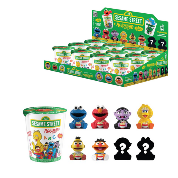 Ramen Cup Figures Blind Boxes Sesame Street  12 Pack