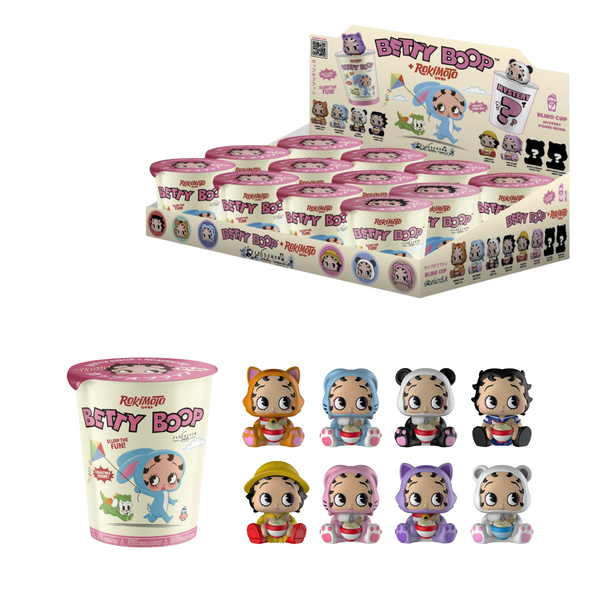 Betty Boop Ramen Cup Figures Blind Boxes 12 Pack – XYAB