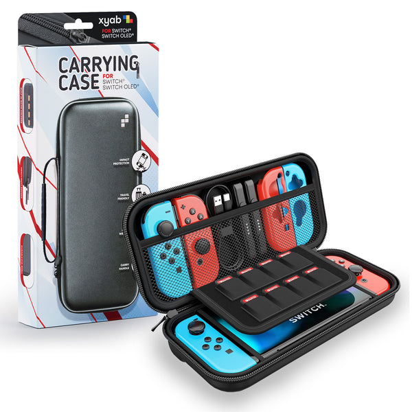 Nintendo Switch　本体（HAC-S-KAYAA）※ケース付けます EVA Hard Shell Carrying Case for Nintendo Switch® - Black – XYAB