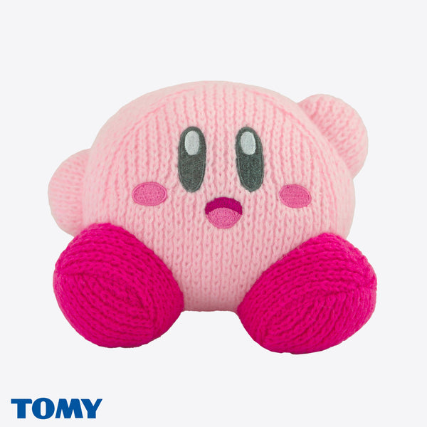 Nuiguru Knit Waving Kirby 6" Plush