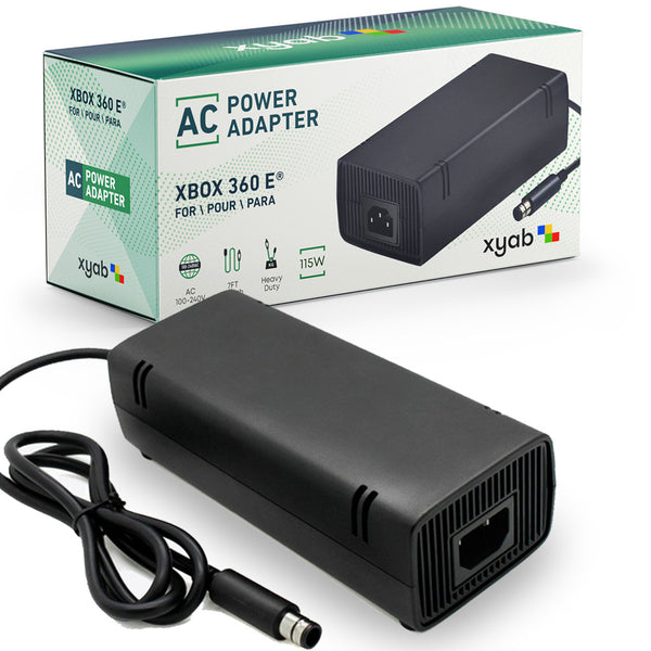 Power Adapter for Microsoft Xbox 360 E® – XYAB Power Adapter for Microsoft Xbox 360 E® – XYAB