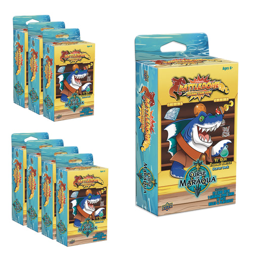 Neopets Battledome Curse of Maraqua Starter Decks 8 Pack