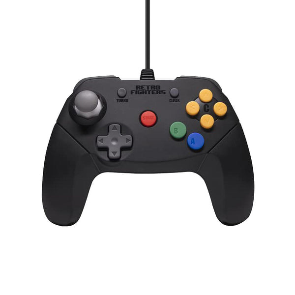 Retro Fighters Brawler64 Wired Controller V2 - Black