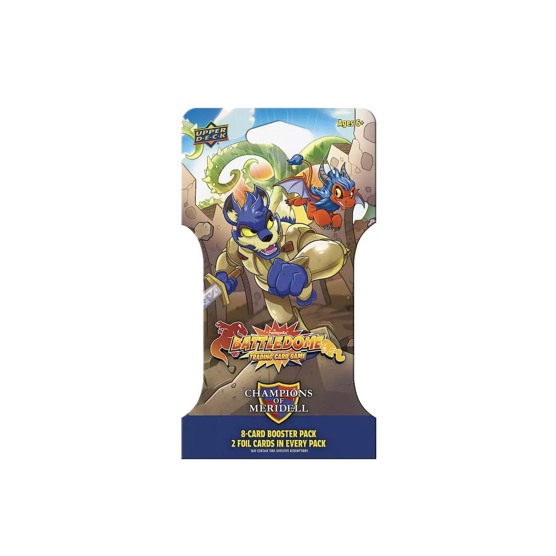 Neopets Battledome Champions Of Meridell Retail Booster Pack – XYAB