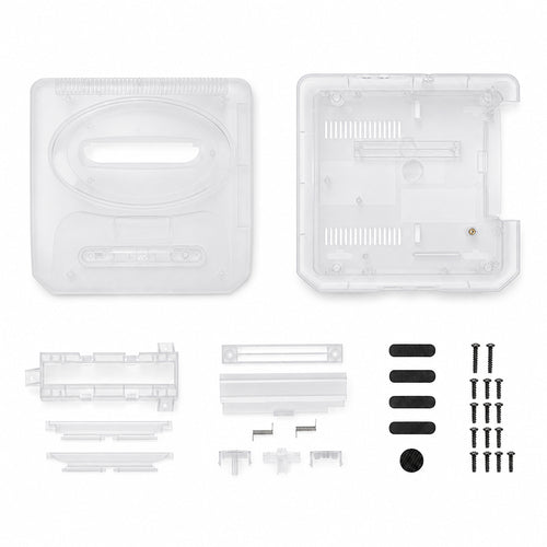 Replacement Console Shell - Clear White