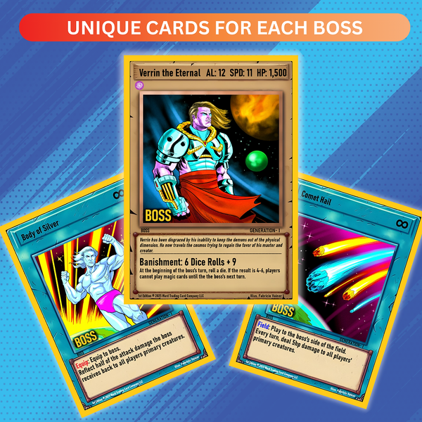 Ward Boss Battles: Verrin the Eternal Deck Display Box 4 Pack
