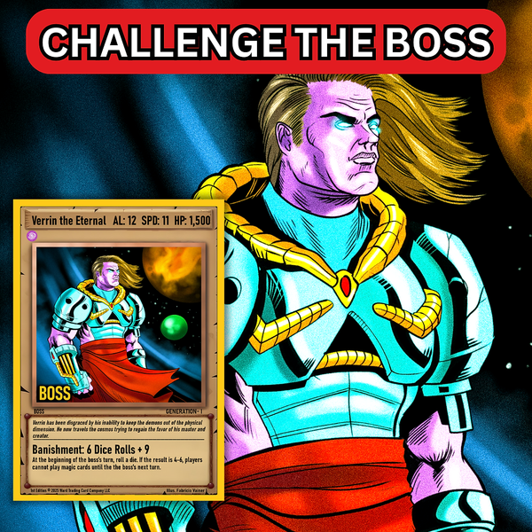 Ward Boss Battles: Verrin the Eternal Deck Display Box 4 Pack