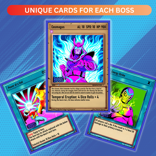Ward Boss Battles: Cosmagus Deck Display Box 4 Pack