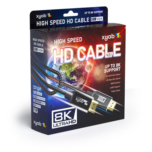 Universal HD 2.1 Ultra High Speed Cable - 6FT