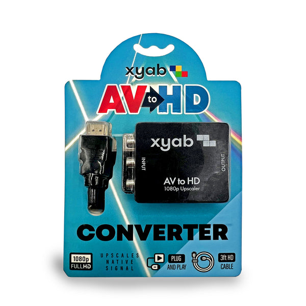 AV to HD Adapter with HD Cable