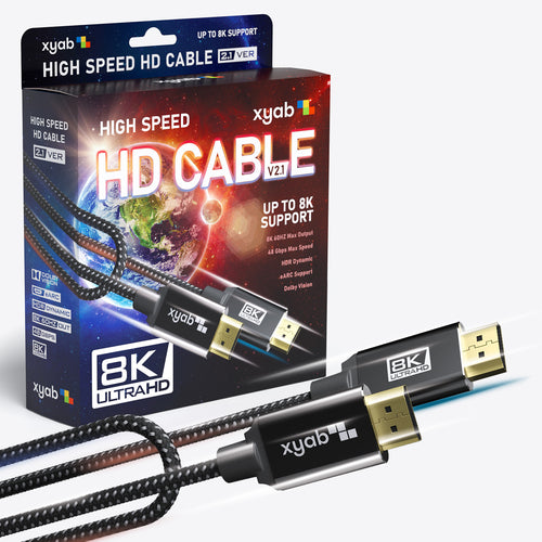 Universal HD 2.1 Ultra High Speed Cable - 6FT