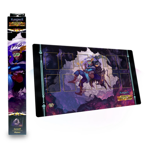 Elestrals Firestorm Hermes Playmat