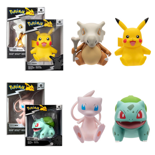 Pokémon 4" Vinyl Figure - 4 Pack