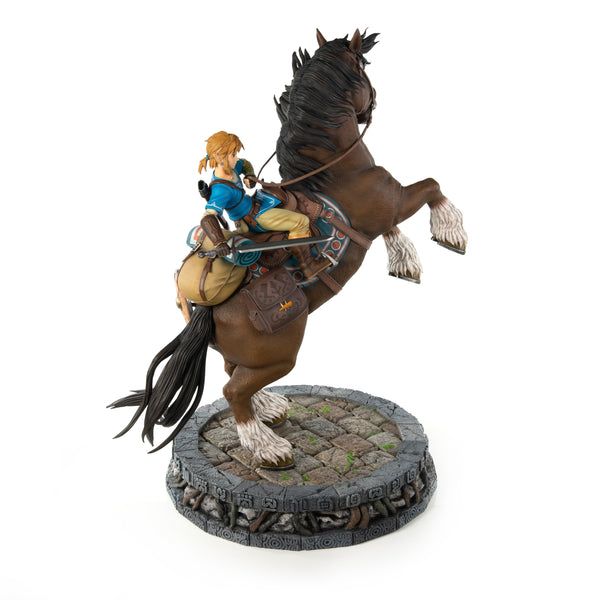 Breath of the Wild: Link On Horseback 22" Premium Resin Statue