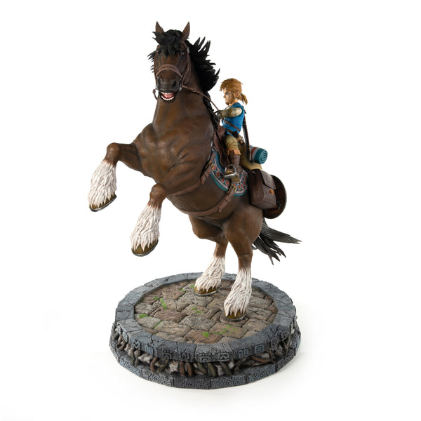 Breath of the Wild: Link On Horseback 22" Premium Resin Statue
