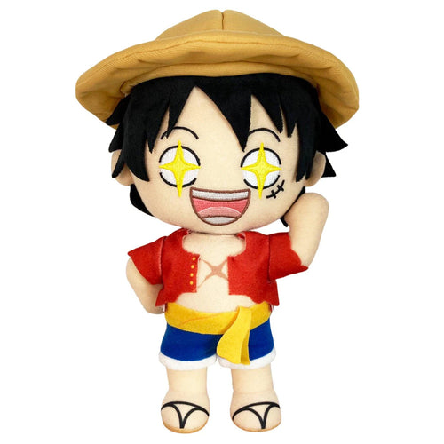 Luffy Change Face 8" Plush