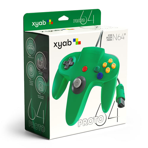 PROTO64 Wired Controller - Green