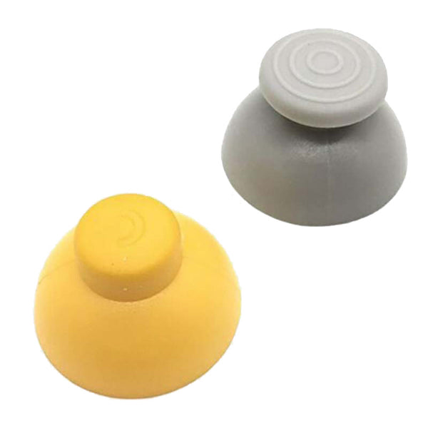 10 Pairs Joystick Cover - Gray / Yellow