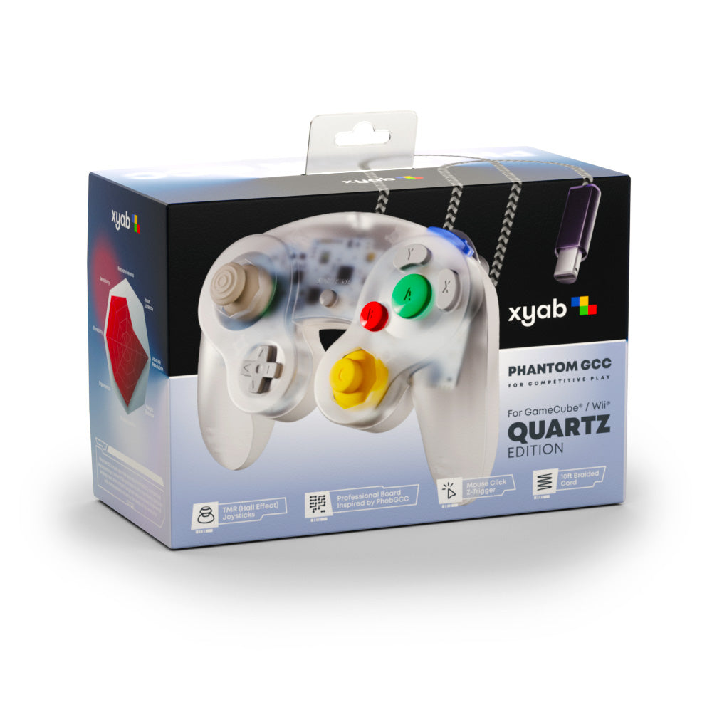PHANTOM GCC V2 Competitive Wired Controller for Nintendo GameCube