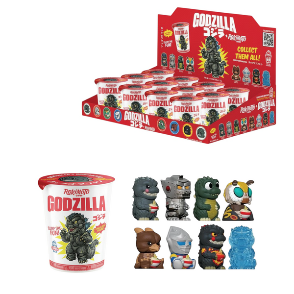 Godzilla Ramen Cup Figures Blind Boxes 12 Pack