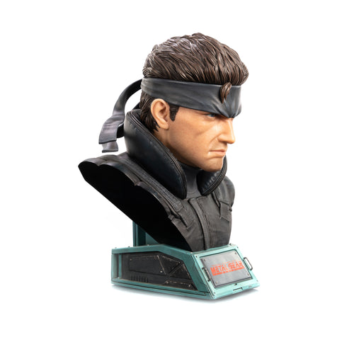 Solid Snake Grand Scale Bust 12" Premium Resin Statue