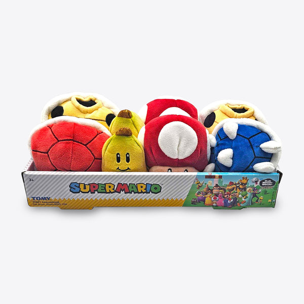 Club Mocchi Mocchi Mario Kart Plush Countertop Display