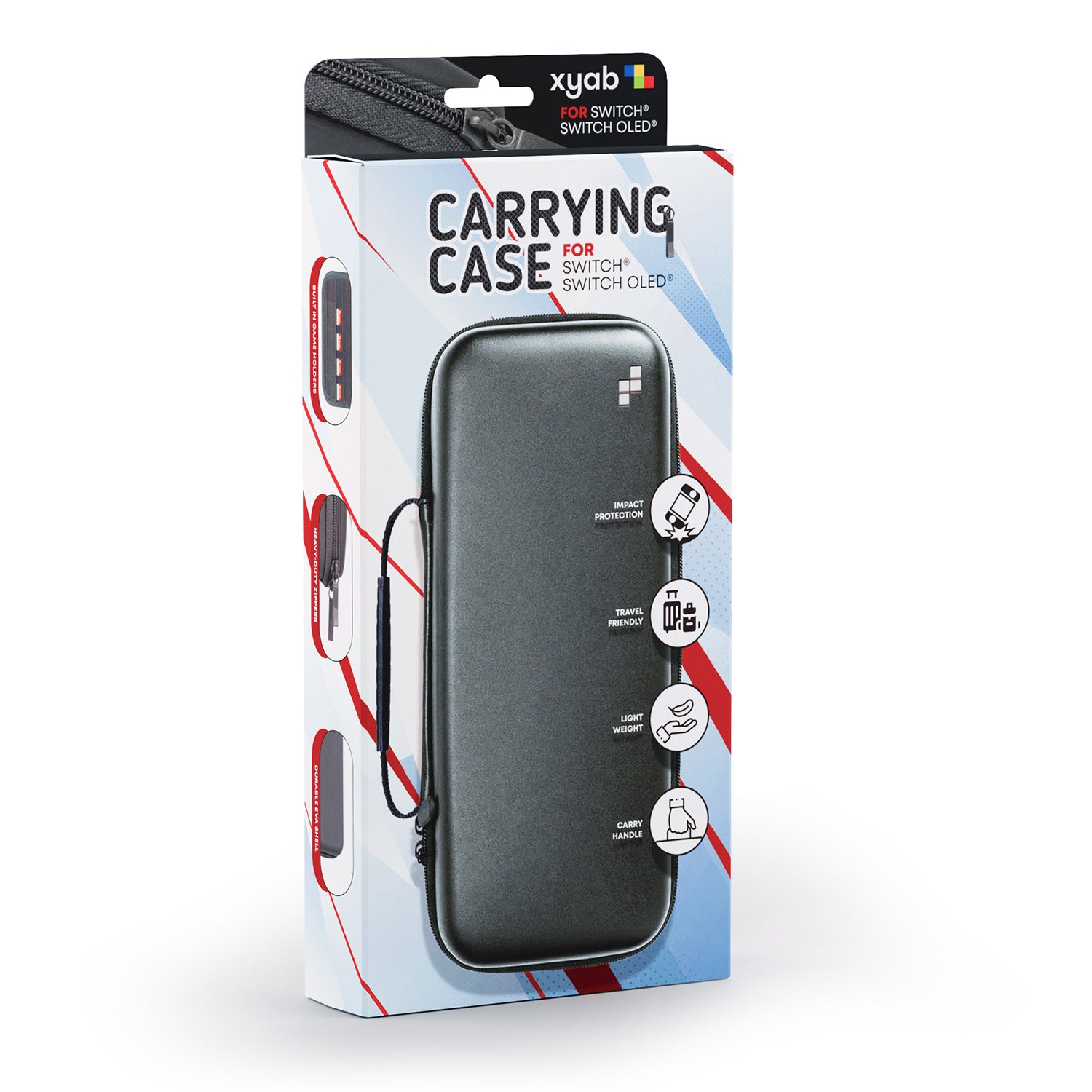 EVA Hard Shell Carrying Case for Nintendo Switch® - Black – XYAB