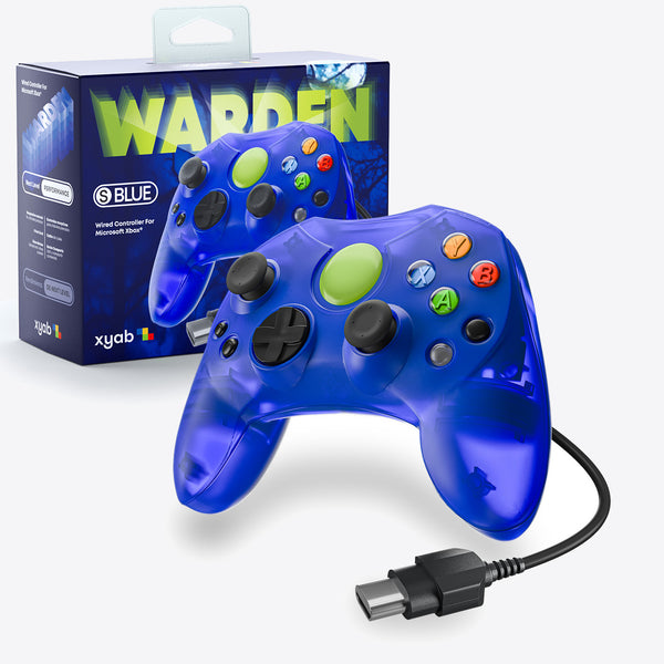 WARDEN Wired Controller - Clear Blue