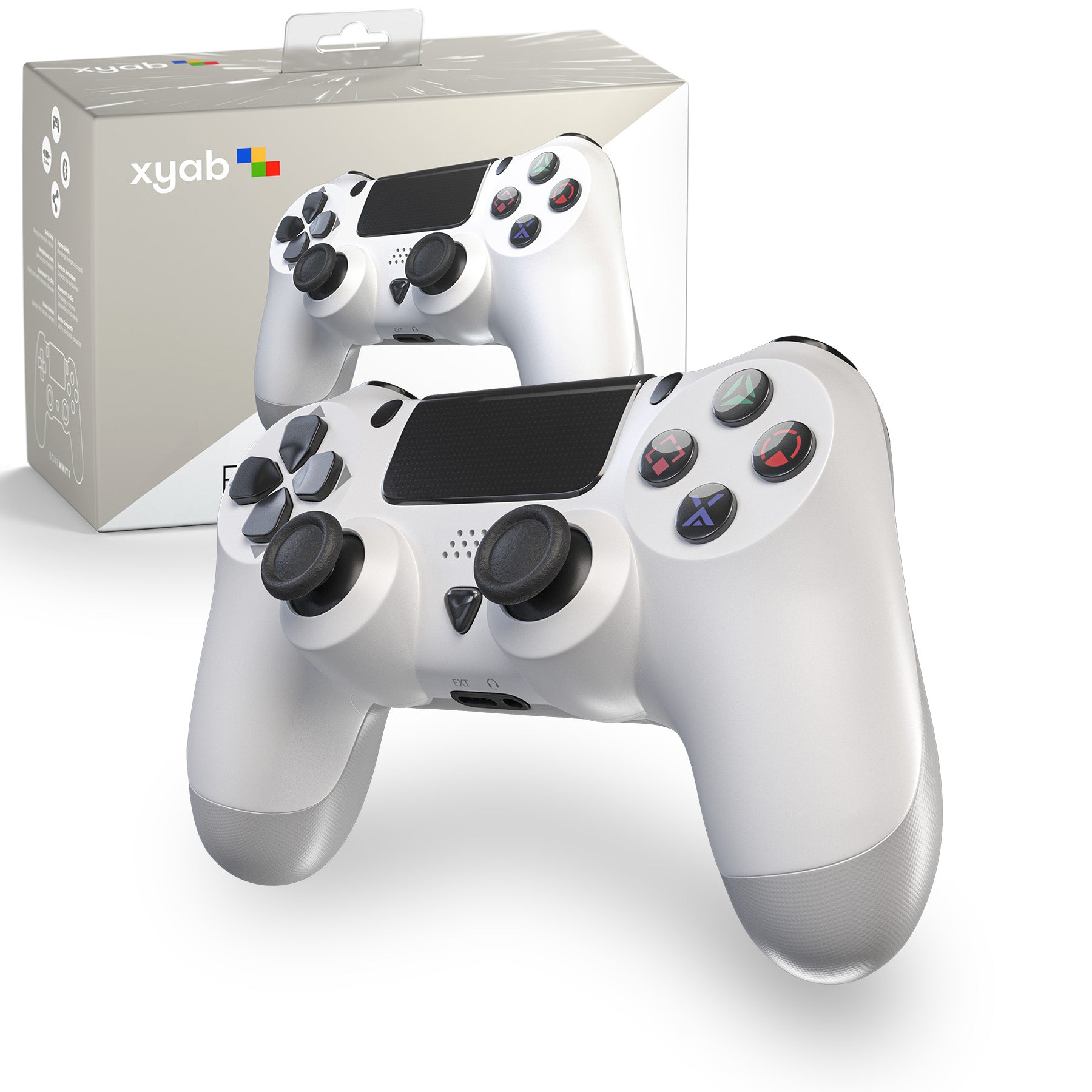 Wireless Bluetooth Controller for Sony PS4® - White – XYAB