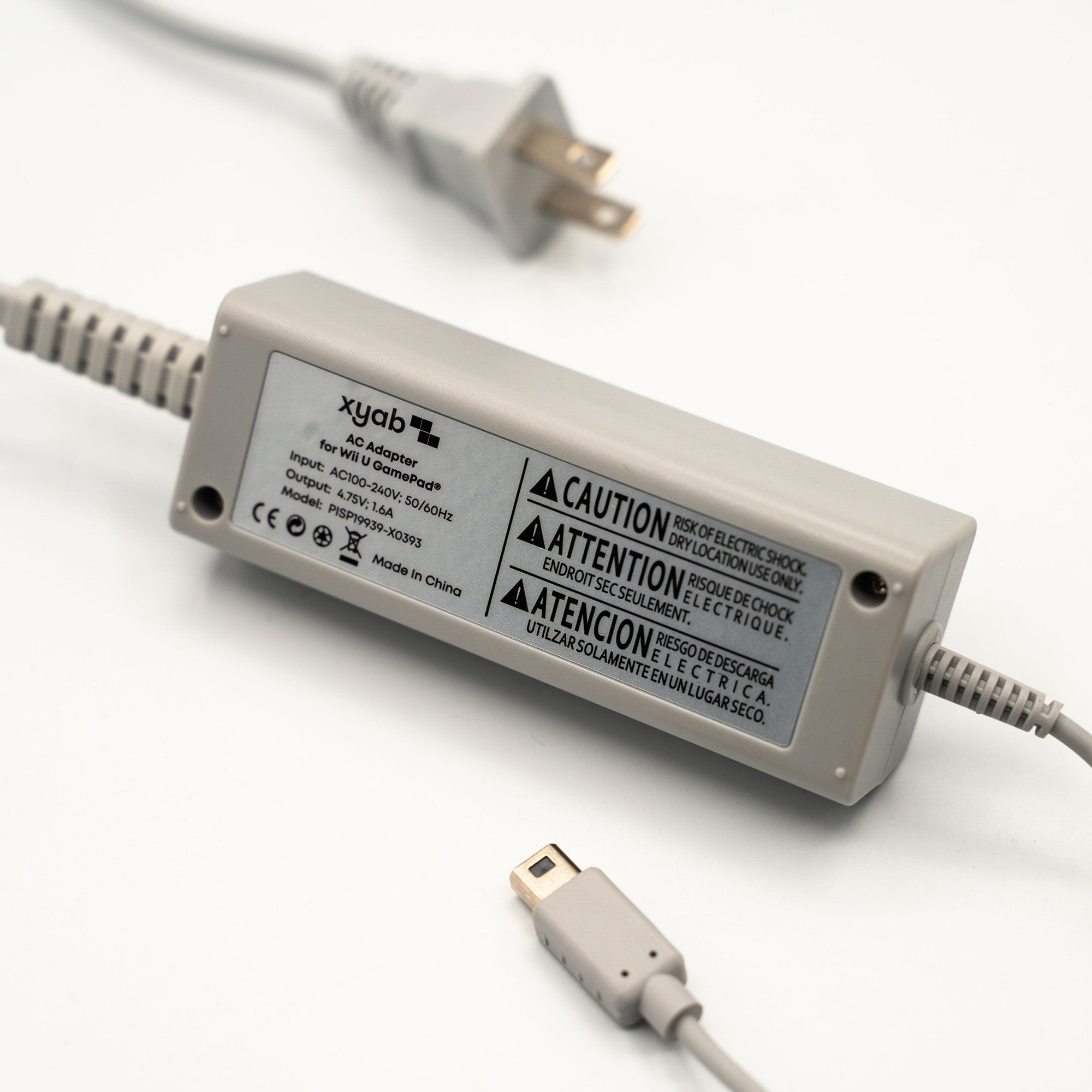 Charger for Nintendo Wii U® GamePad – XYAB