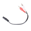 3.5mm to RCA Y Audio Splitter Cable