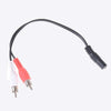 3.5mm to RCA Y Audio Splitter Cable