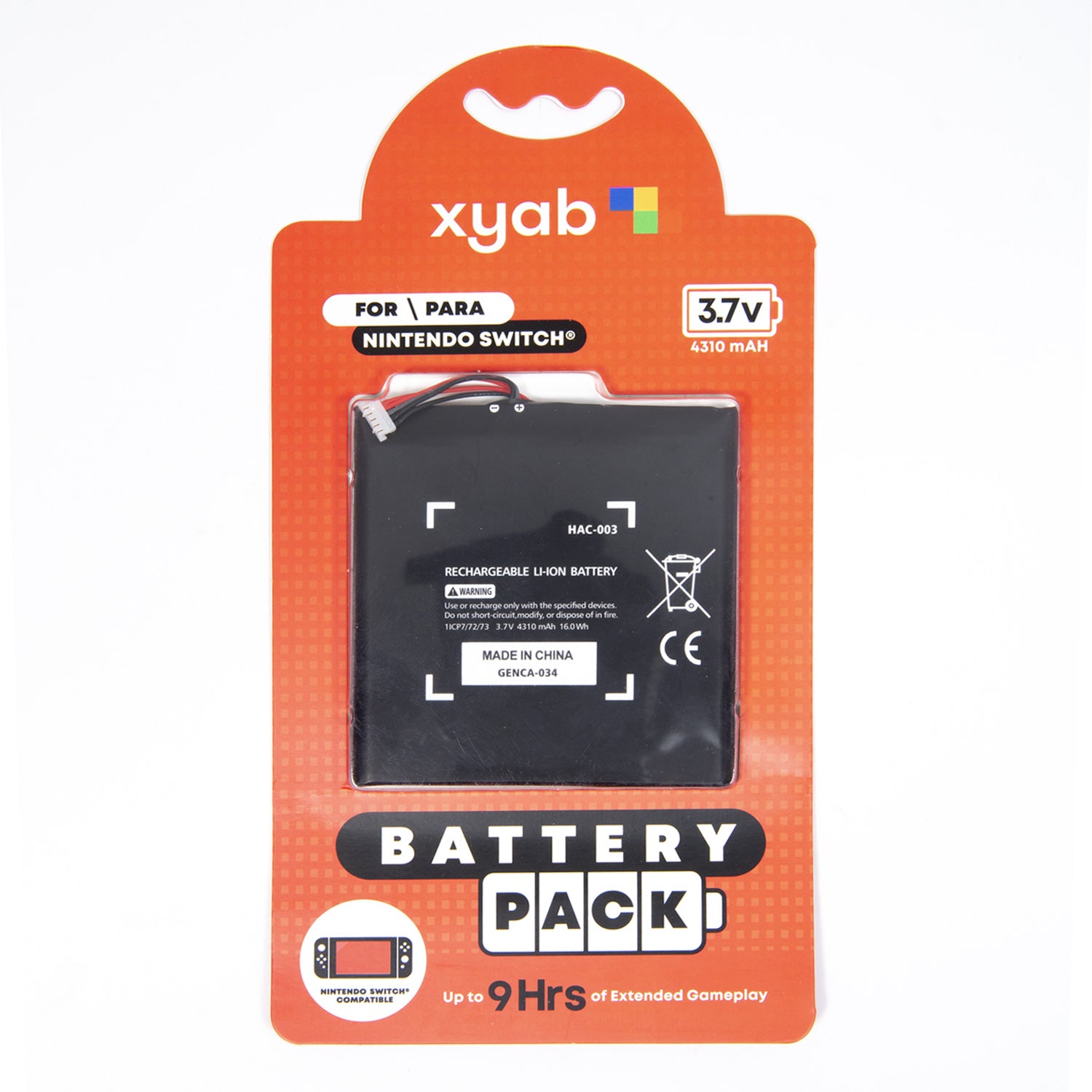 Rechargeable Battery Pack for Nintendo Switch® - XYAB