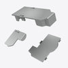3 Piece Port Covers - Silver