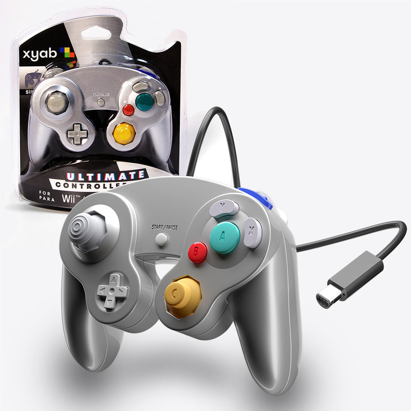 Wired Controller for Nintendo GameCube® - Silver - XYAB