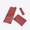 3 Piece Port Dust Covers - Red