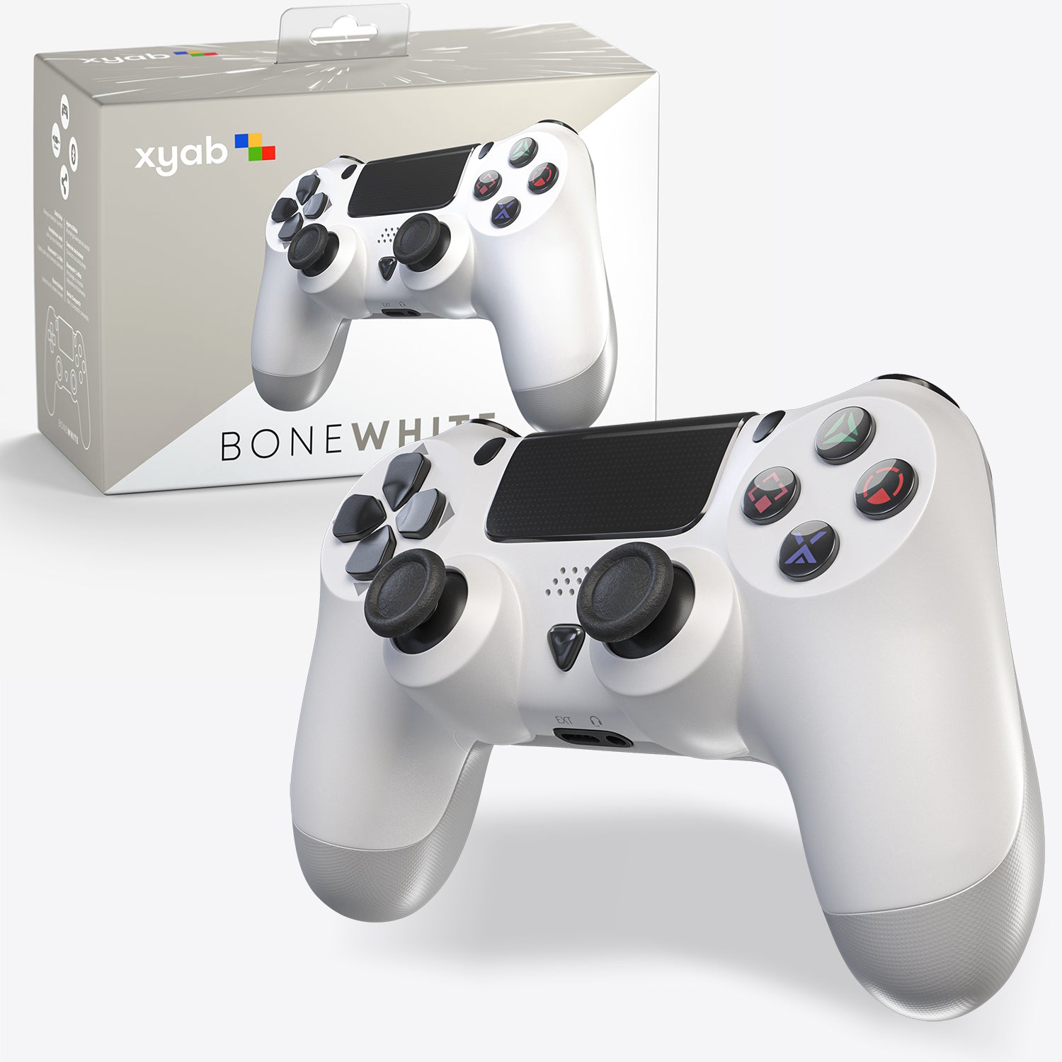 Blind Uhøfligt ubehageligt Wireless Bluetooth Controller for Sony PS4® - White - XYAB